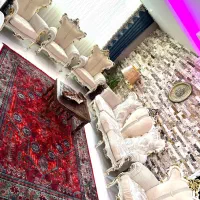 مبل ۷ نفره سلطنتی کاملا نو چوب راش گرجستان