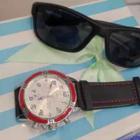 پک کد 634953 ساعت و عینک حراجی 590 با هم