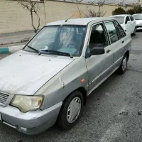 پراید۱۳۲ نقره ایی مدل ۸۷ دوگانه کارخانه تمام رنگ