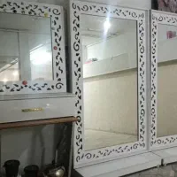 آینه ارایشگا همراه فایل و کشو کاملا نو