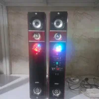 اسپیکر فلش خور بلوتوثی رقص نور دارد سالم ارتفاع۸۰