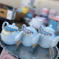 فروش فوری قوری چینی با طراحی کلاسیک و خاص