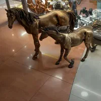 مجسمه شاهکار اسب  فروش فوری