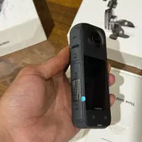 insta360 x4 با مونوپاد و پایه|دوربین عکاسی و فیلمبرداری|تهران, شهرک خرازی|دیوار