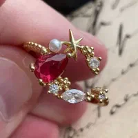 جواهرات پینترستی ، گوشواره ، گردنبند ، انگشتر