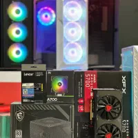 کیس گیمینگ RX5700 8GB نسل 13 کیس RGB آکبند|رایانه رومیزی|مشهد, آبکوه|دیوار