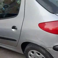 پژو ۲۰۶ نقره ای مدل ۸۳ تیپ ۲|خودرو سواری و وانت|تهران, باغ خزانه|دیوار