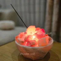 چراغ خواب سنگ نمک ،کادو روز مادر|چراغ خواب و آباژور|رفسنجان, |دیوار