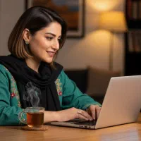 شغل آنلاین ویژه بانوان هدفمند+آموزش رایگان
