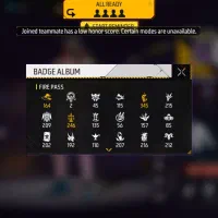 اکانت فریفایر طاق