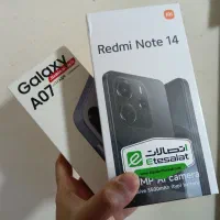 note 14   4G  پلمپ و samsung  a07 2025|موبایل|شیراز, بالا کفت|دیوار