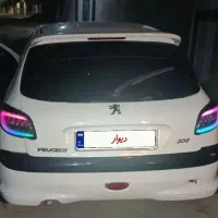 پژو 206 مدل 82 تمام رنگ و آبرنگ