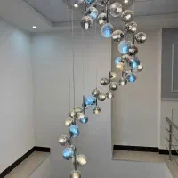 لوستر لاکچری برای مکان لاکچری|لوستر و چراغ آویز|رشت, گلسار|دیوار