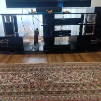 میز تلویزیون شیشه ای