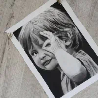 چهره سیاه قلم