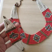 ست گردنبند و دستبند دست ساز|بدلیجات|شیراز, شهرک گلدشت محمدی|دیوار