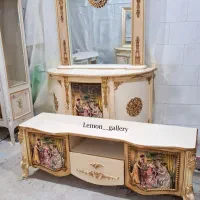 آینه کنسول و میزتلوزیون و بوفه