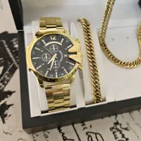 ست طلایی مدل Velblaze/آتشین و خیره‌کننده/شیک و خاص