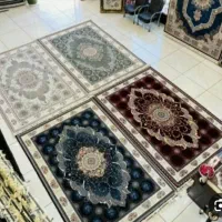 فرش قشقایی1200شانه شاپرک تهران طرح شیک کد ۲۳۵۶۷