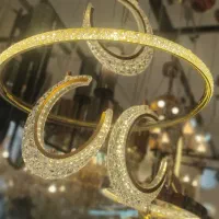 انواع لوستر های ال ای دی وارداتی زیر قیمت بازار|لوستر و چراغ آویز|اهر, |دیوار