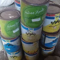 تعدادی رنگ روغی کیلو در رنگ های مختلف