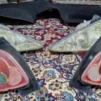 لوازم ۲۰۶ چراغ جلو خطر عقب جلو داشبوردی