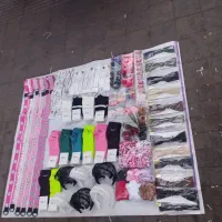 جنس کامل بساط دست فروشی (جوراب ، کسسوری و تل