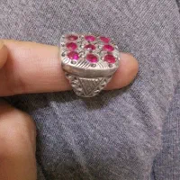 انگشتر نقره مردانه
