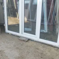 درب چوبی پنجره یو پی ویس دسته دوم|مصالح و تجهیزات ساختمان|کرج, بازار آهن|دیوار