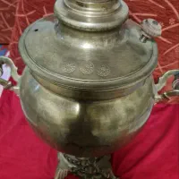 سماور ذغالی مُهردار|سماور، چای‌ساز، قهوه‌ساز|تهران, آذری|دیوار