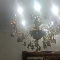 یک جفت لوستر هشت شاخه با یک عدد دیوار کوب|لوستر و چراغ آویز|اسلامشهر, مظفریه|دیوار