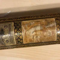 قلمدان پاپیه ماشه  اواخر قاجار