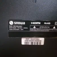 تلویزیون 55 اینچ اسنوا پنل شکسته|تلویزیون و پروژکتور|بوشهر, |دیوار