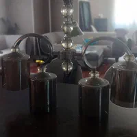 لوستر سالن و آشپزخانه|لوستر و چراغ آویز|تهران, گلستان (شهرک راه آهن)|دیوار