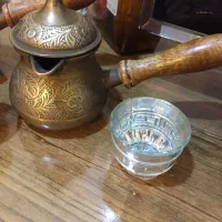 فروش دله قهوه سوری اصل مس دونه ای ۱۲۰۰|قوری، کتری، قهوه‌ساز دستی|اهواز, کمپلو جنوبی|دیوار