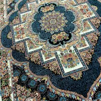 یک جفت فرش 6متری 700شانه کم کارکرد ضخیم حدنونو|فرش|هشتگرد, هشتگرد قدیم|دیوار