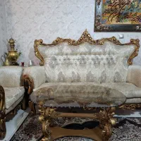 مبل سلطنتی ۷ نفره با میز و عسلی و نهارخوری ۴ نفره|مبلمان خانگی و میز عسلی|تهران, عباسی|دیوار