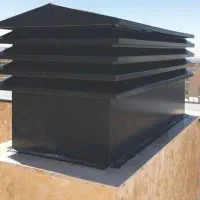 کلاهک دودکش ، کلاهک پشت بام