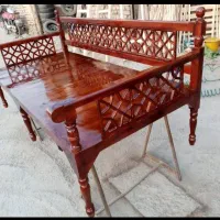 مبل سنتی وتخت سنتی ومیز سنتی|مبلمان خانگی و میز عسلی|گناباد, |دیوار