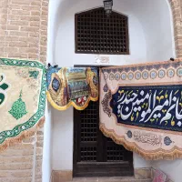 پرچم نیمه شعبان|تابلو، نقاشی، عکس|یزد, |دیوار