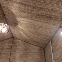 چراغ دیوارکوب چوبی