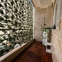 گرین وال آکاردئونی- فنس برگ آکاردئونی قابل شستشو|گل مصنوعی|تهران, نیلوفر|دیوار