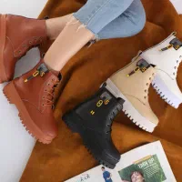 نیم بوت زنانه رنگی