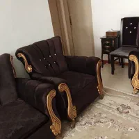 مبل راحتی ۷ نفره|مبلمان خانگی و میز عسلی|محمدیه-قزوین, |دیوار