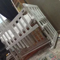 گهواره نوزاد بچه درحد نو تمیز قیمت مفت