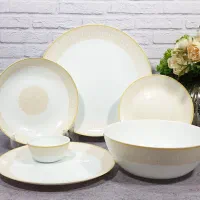 آرکوپال 26 پارچه ژنیک کرم|ظروف سرو و پذیرایی|فردیس, شهرک ارم|دیوار