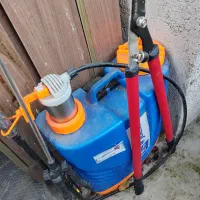 سمپاش 20 لیتری و قیچی اصلاح درخت