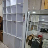 دکور mdf|کتابخانه، شلف، قفسههای دیواری|آبادان, |دیوار