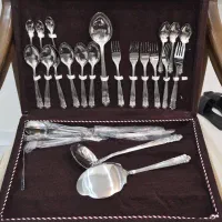 سرویس قاشق و چنگال قدیمی ژاپنی|ظروف سرو و پذیرایی|تهران, باغ فیض|دیوار