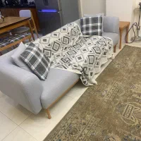 میل ۷ نفره شرکتی همراه جلو مبلی و دو عدد عسلی